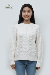 QR OAKRIDGE WOMENS FASHION SWEATER - Smgarment's